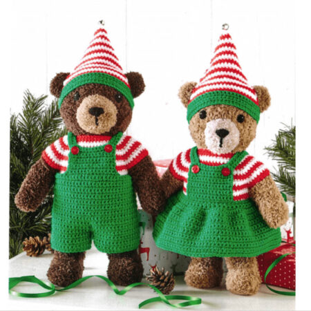 King Cole Christmas Crochet Books - Image 32