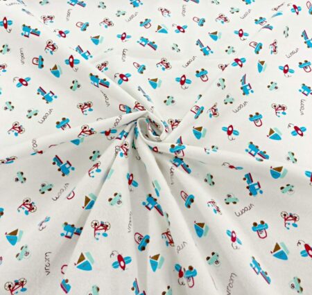 Patterned Brushed Cotton Winceyette - Image 5