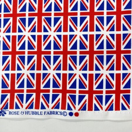 Union Jack Flag Cotton Poplin - Image 6