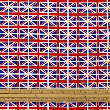 Union Jack Flag Cotton Poplin - Image 4
