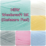 New Wondersoft Cashemere Feel DK 100g