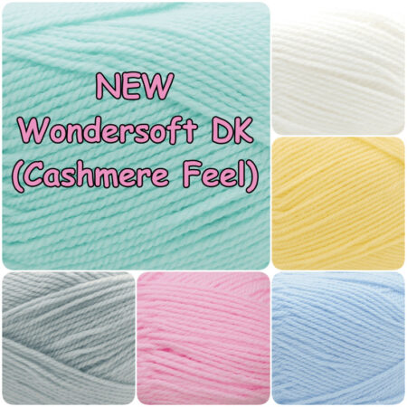 New Wondersoft Cashemere Feel DK 100g