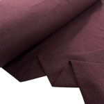 Burgundy Wool Mix Melton