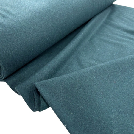 Petrol Wool Mix Melton
