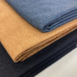 Black Wool Mix Melton