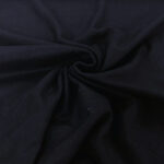 Midnight Wool Mix Melton