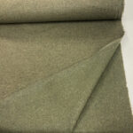 Olive Wool Mix Melton