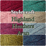 Highland Heathers ARAN 100g