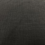 Charcoal Black Dot Weave Pure Wool Suiting