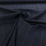 Guabello Windowpane Super 130 Check Suiting