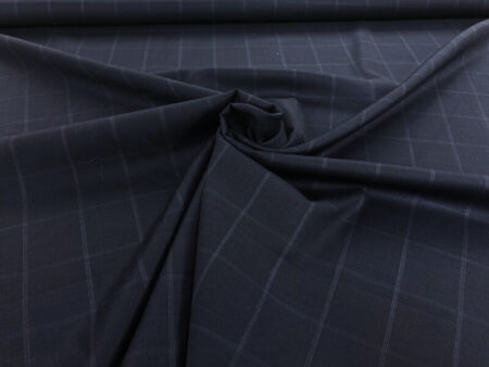 Guabello Windowpane Super 130 Check Suiting - Image 4