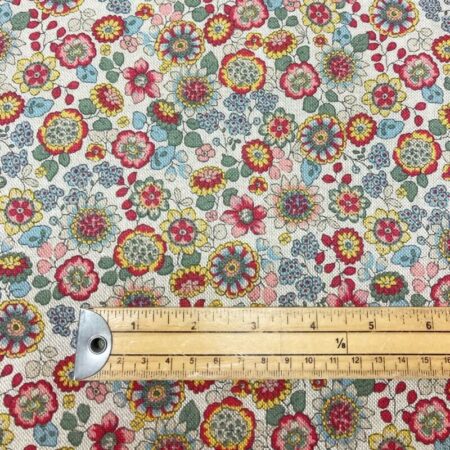 Floral Linen-Look - Image 6