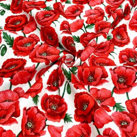 Large Red Poppies