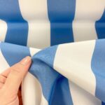 Water Repellent and UV Resistant Polyester Stripe