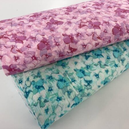 Pink Petals Cotton Double Gauze