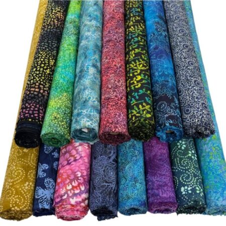 Hand-Dyed Dressmaking Batiks