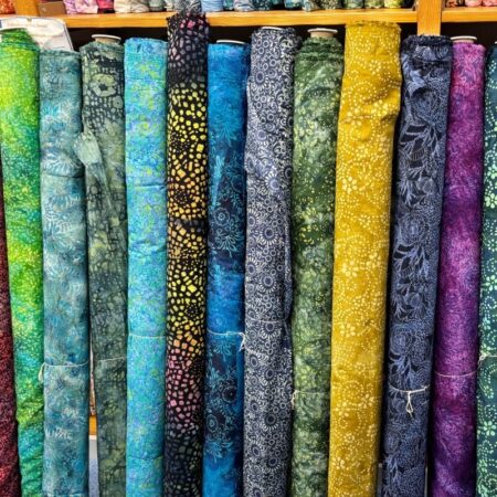 Hand-Dyed Dressmaking Batiks - Image 2