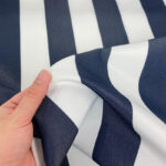Water Repellent and UV Resistant Polyester Stripe