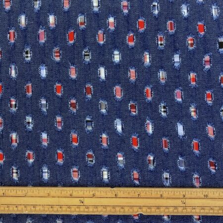 Peep Hole Plaid Denim - Image 4