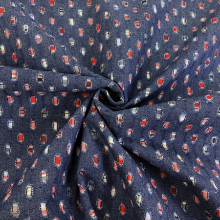 Peep Hole Plaid Denim - Image 5
