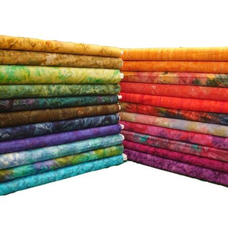 Plain Salt Dye Batik Quilting Cotton