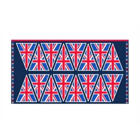 Makower Union Jack Bunting Panel - Image 5