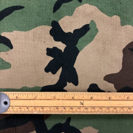 Camouflage Stretch Corduroy - Image 3