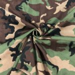 Camouflage Stretch Corduroy