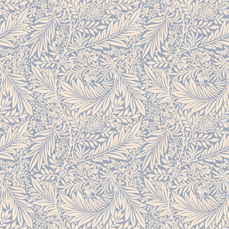 William Morris Larkspur Cotton - The Cheap Shop Tiptree