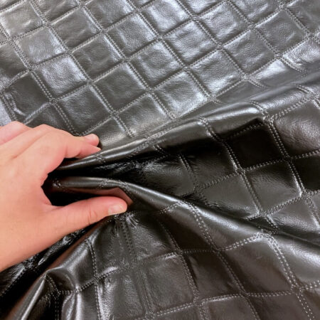 Black Trellis PVC Vinyl