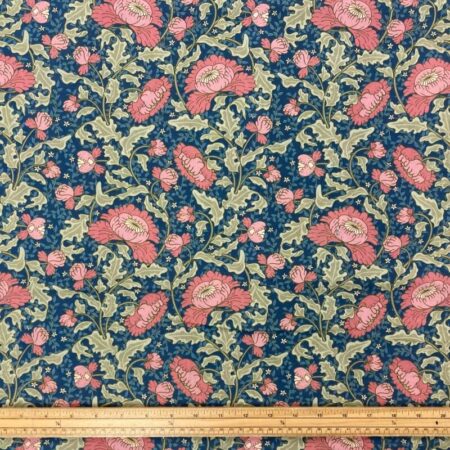Morris In Bloom Chrysanthemum Cotton - Image 3