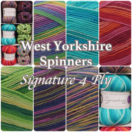 West Yorkshire Spinners Signature 4 Ply 100g