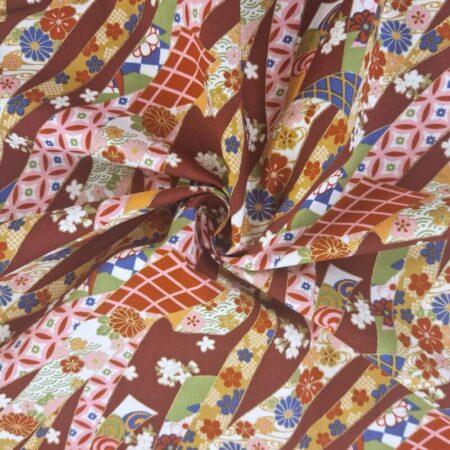 Oriental patchwork Cotton - Image 28