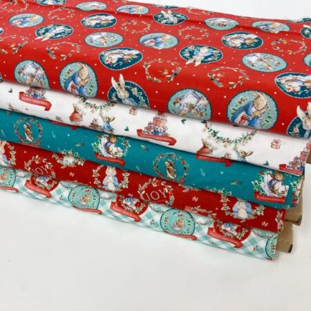 Peter Rabbit Christmas Patchwork