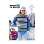 Stylecraft Boat & High Neck Tank Tops Pattern 9959