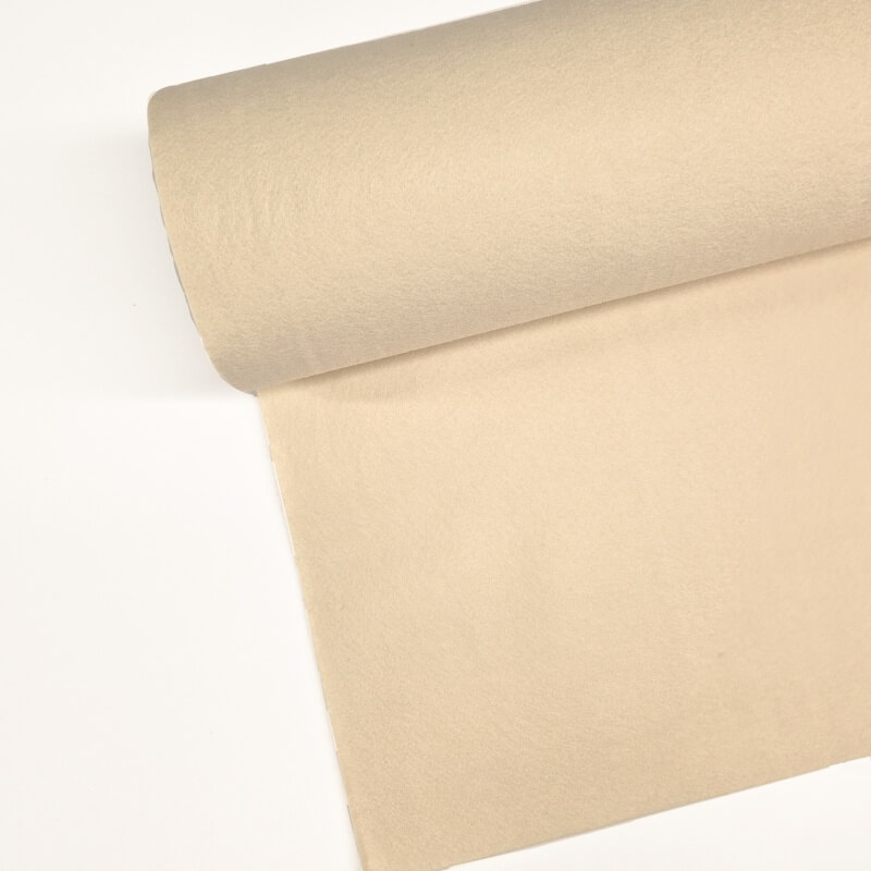 White Acrylic Felt Fabric - Fast UK Delivery