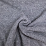 Light Grey Boiled Wool Fabric