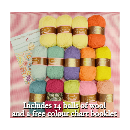 Stylecraft Eastern Jewels and Persian Tiles Knitting Wool Packs by Janie Crow - Image 3