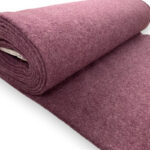 Heather Boiled Wool Fabric