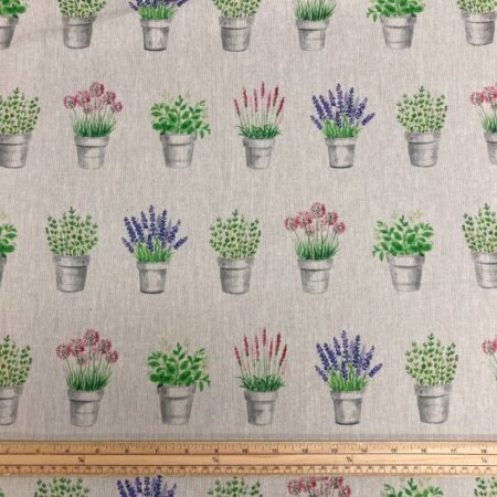 Flower Pot Linen Look - Image 4