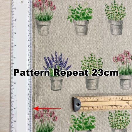 Flower Pot Linen Look - Image 3