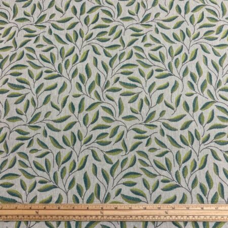 Green Leaves Linen Look - Image 5