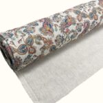 Jacobean Paisley Linen Look