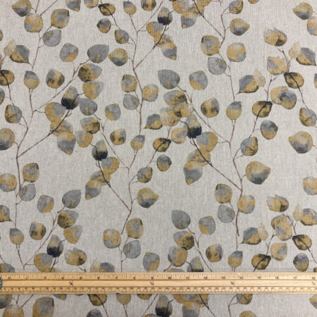 Watercolour Leaves Linen Look - Image 8