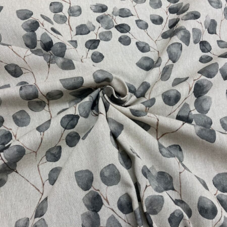 Watercolour Leaves Linen Look - Image 6