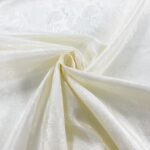 Ivory Paisley Anti-Static Lining