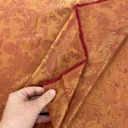 Paisley Anti-Static Lining - Image 7