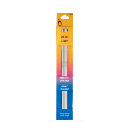 Metal Double Ended Knitting Needles 20cm - Image 6