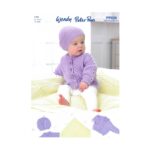 Wendy Cardigan, Hat & Blanket Pattern PP026