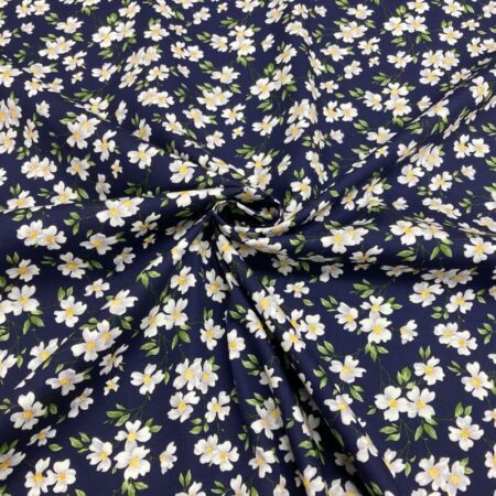 Dogwood Flower Cotton Poplin - Image 3